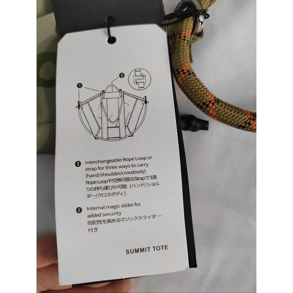 Pre-owned Topologie Unisex Tote Bag Crossbody Pack Travel Gym Small - Picture 4 of 6